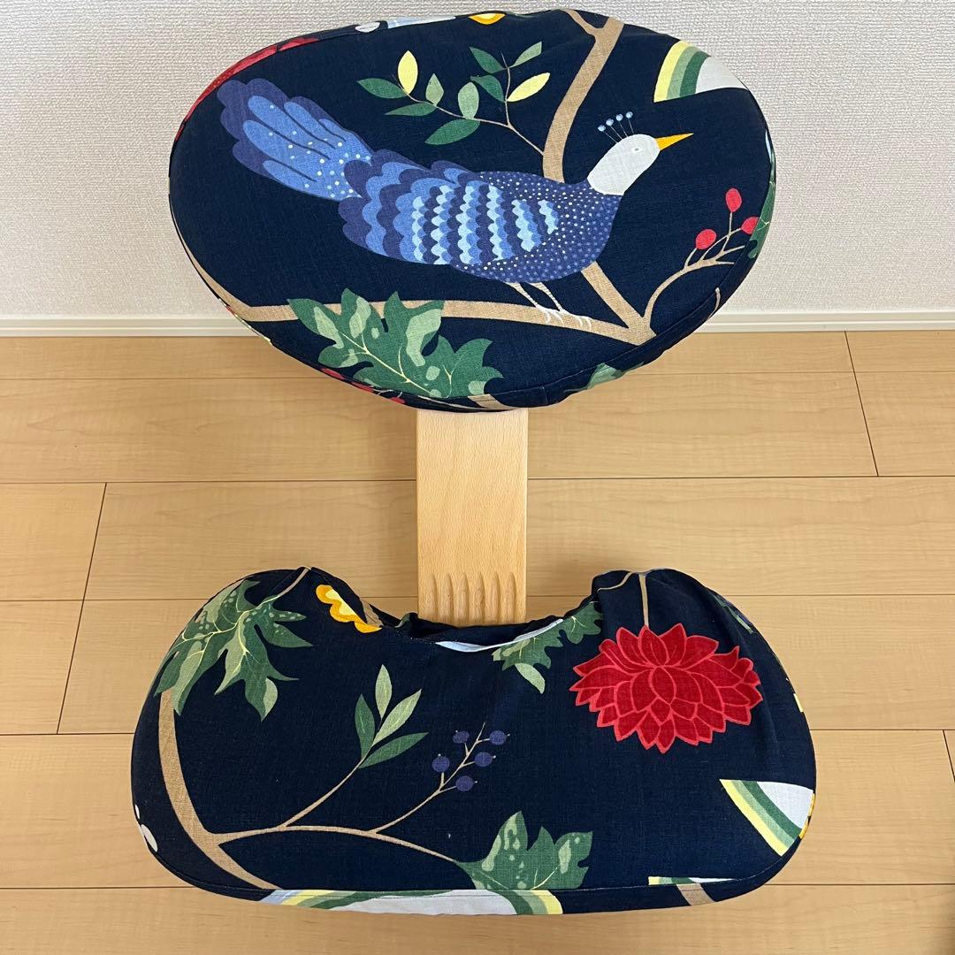 美品✨Balans Easy バランスチェア サカモトハウス ブラウン カバー付
