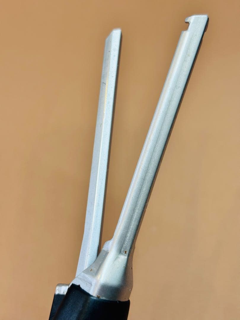超美品　LENZ α-4レンツアイロン 5角 4ミリ　理容アイロン