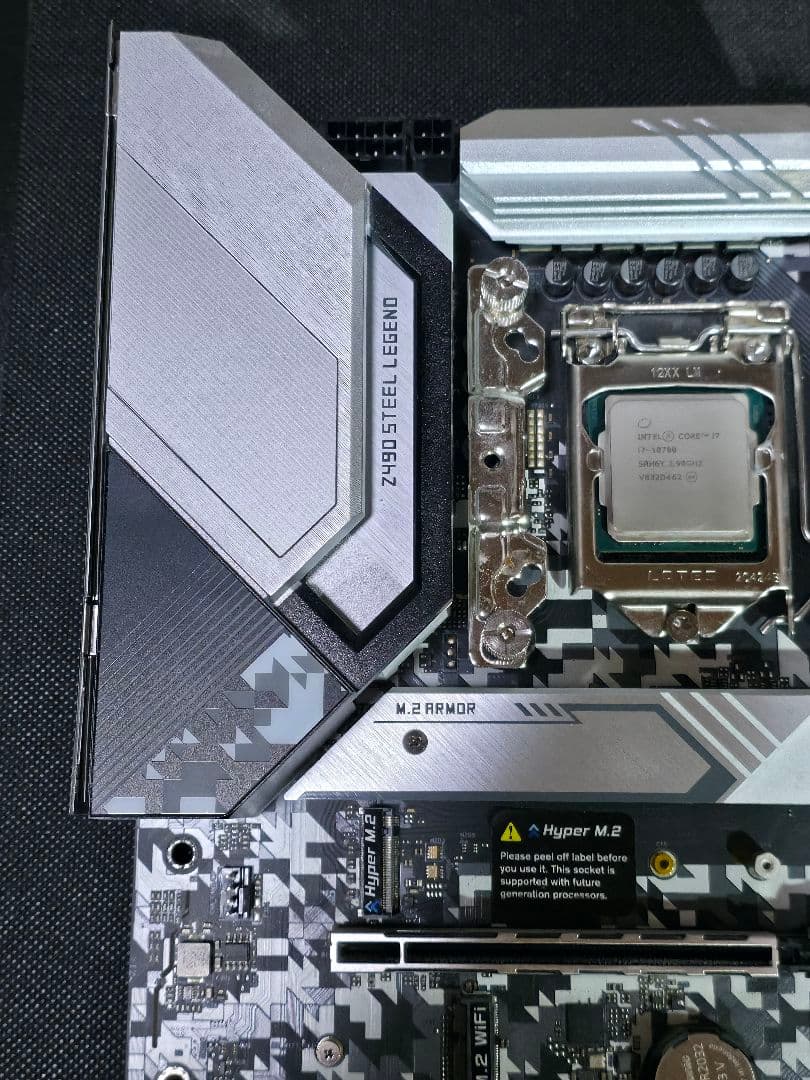 i7-10700+z490 steel legend+虎徹Ⅱ+wifi6