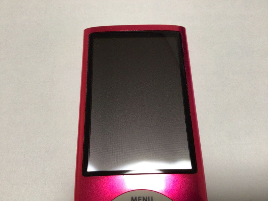iPod nano 5世代16GBピンクno.244バッテリー交換済作動品