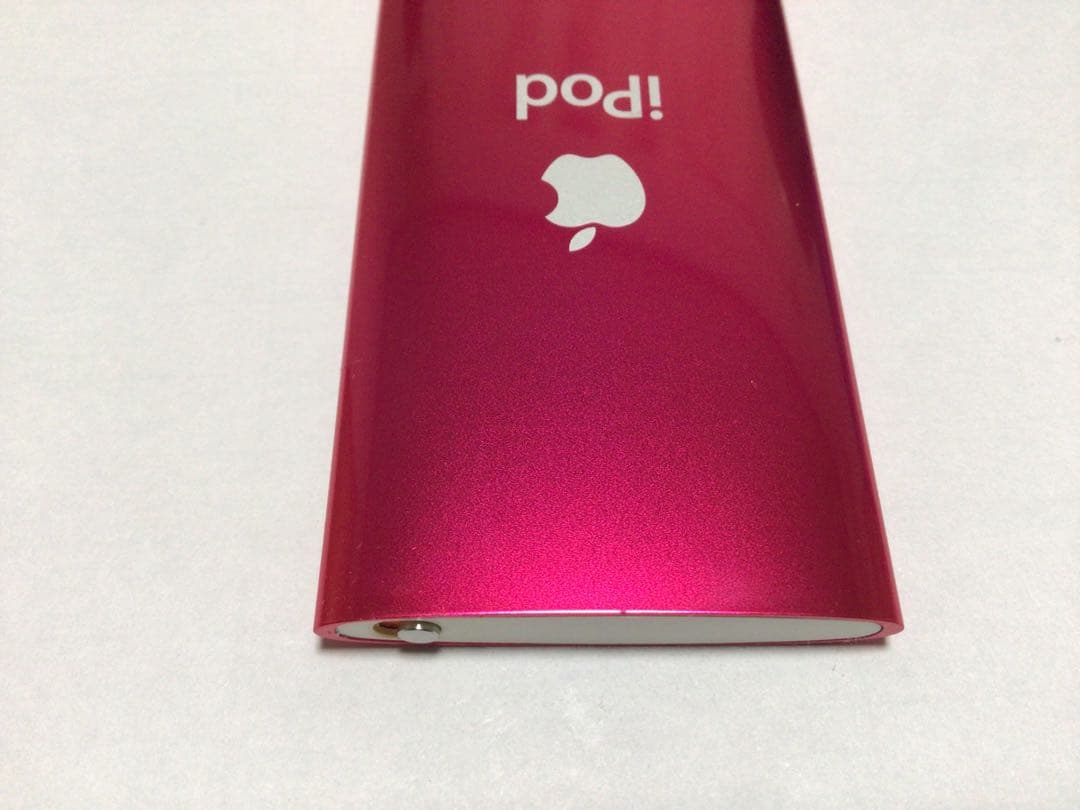 iPod nano 5世代16GBピンクno.244バッテリー交換済作動品