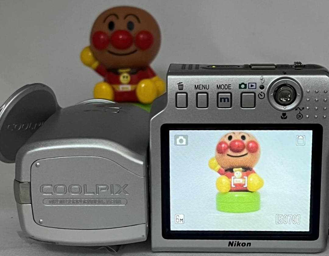 スマホ転送セット✨Nikon COOLPIX S10 ✨スイバル式コンデジ