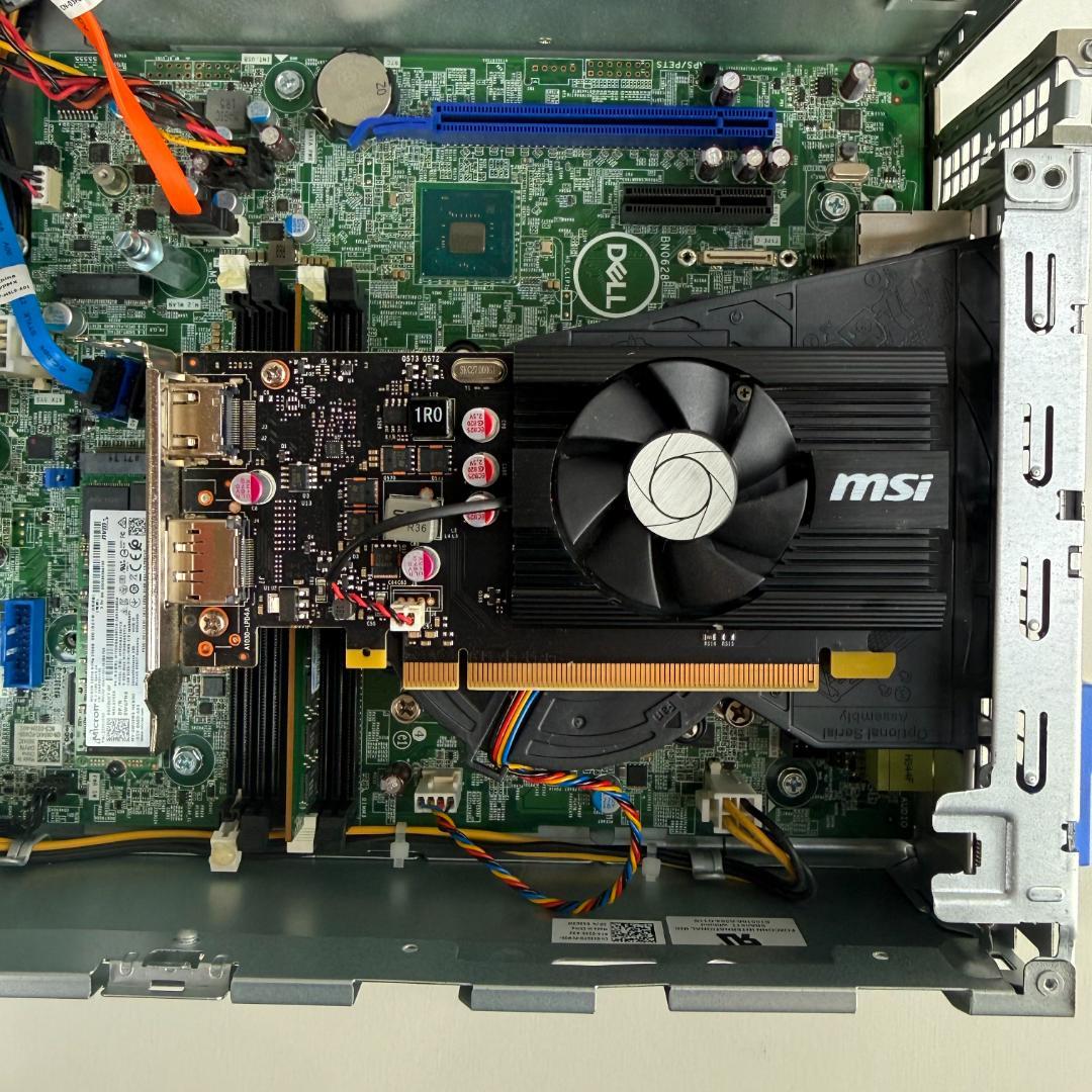 【キーボード付】 OptiPlex 5060 i5/8GB/SSD/GT1030