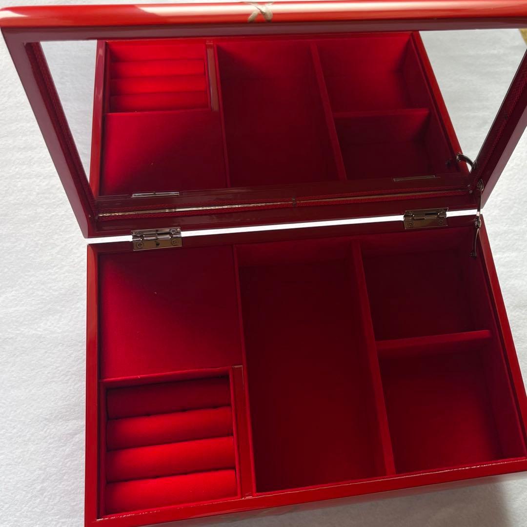 琉球漆器　アクセサリー箱　宝箱　オルゴール