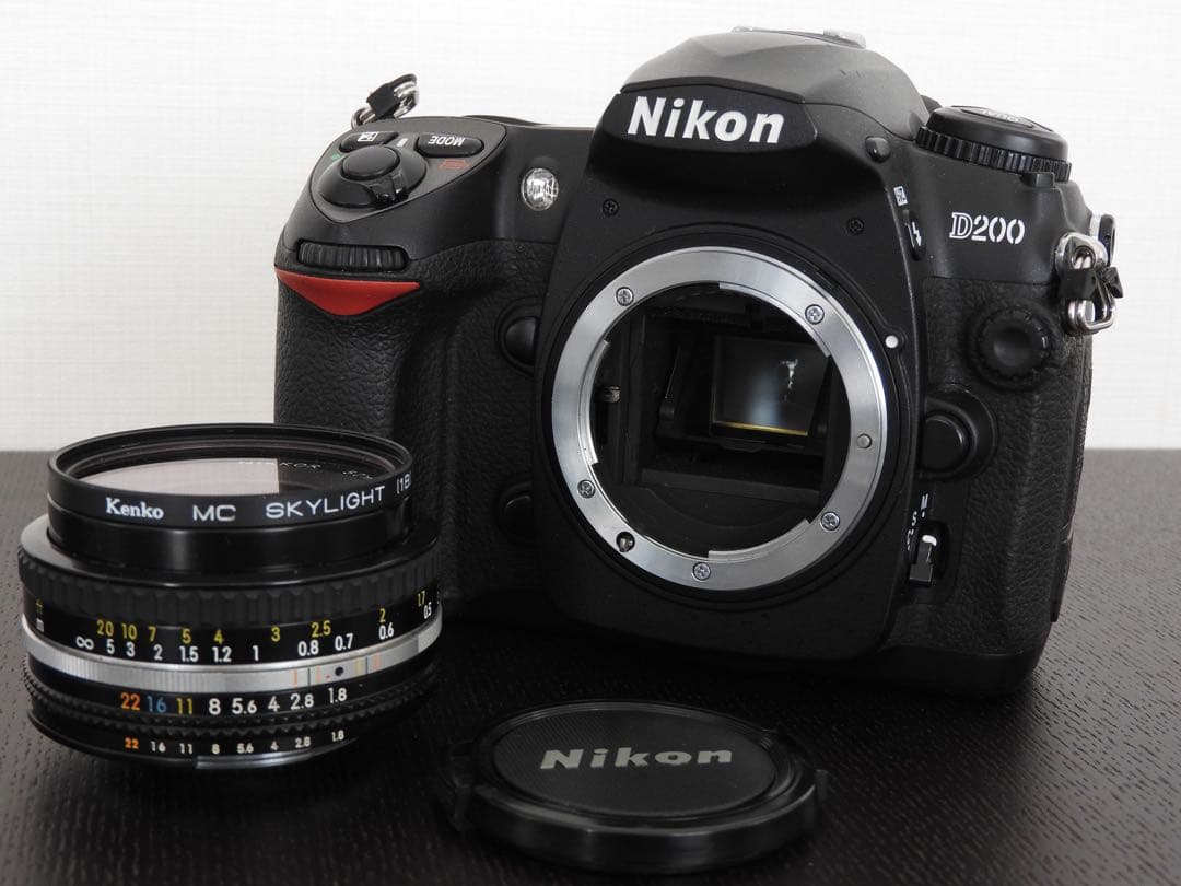 Nikon D200 NIKKOR 50mm f1.8 単焦点 オールドレンズ