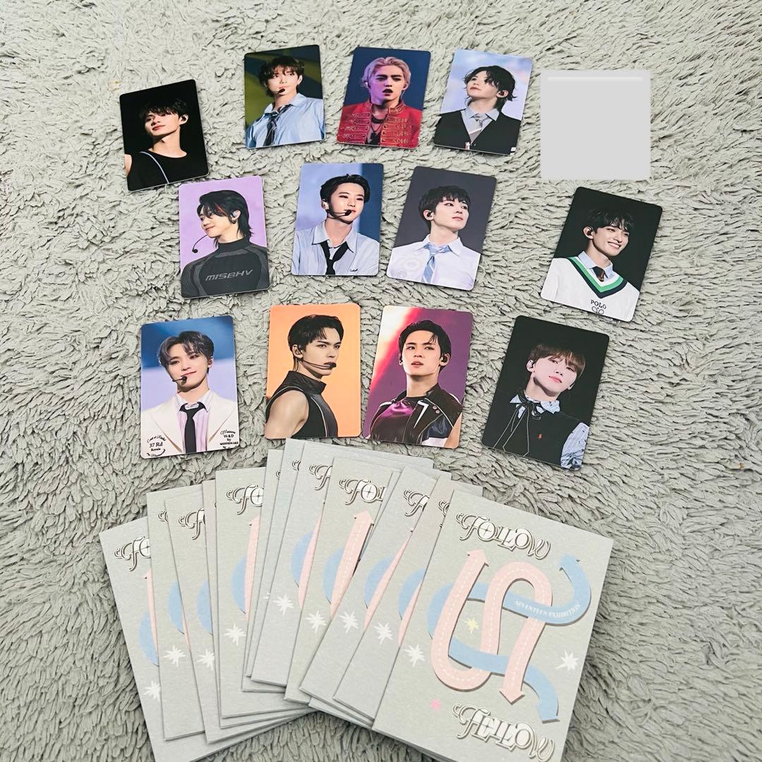 SEVENTEEN セブチ Follow ソウル 展示会 入場特典 トレカ 12