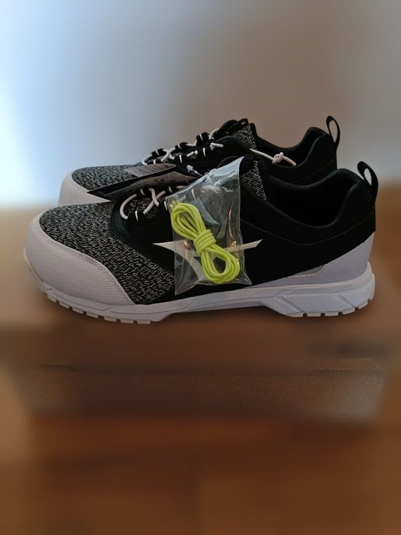 ミズノ Mizuno 安全靴 26.5 オールマイティ　ブラック/ホワイト