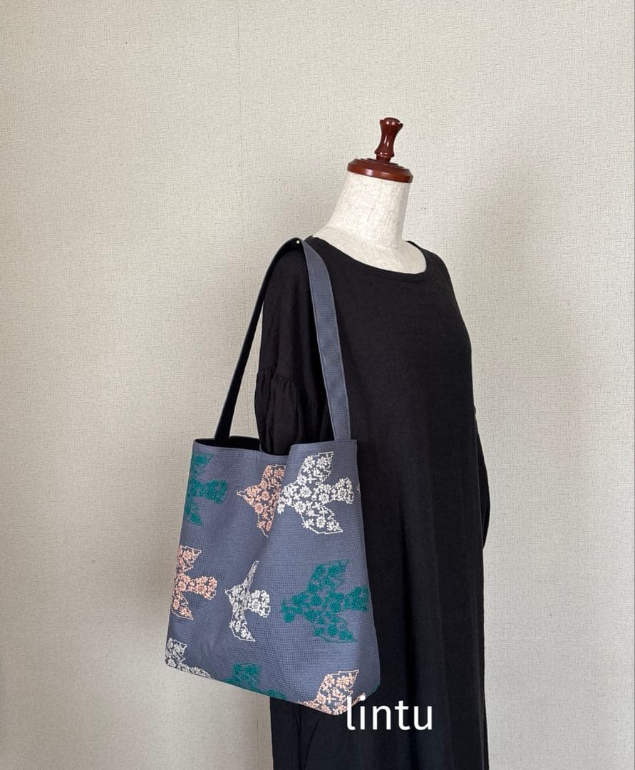 ハンドメイド＊odysseyワンハンドルバッグminaperhonen