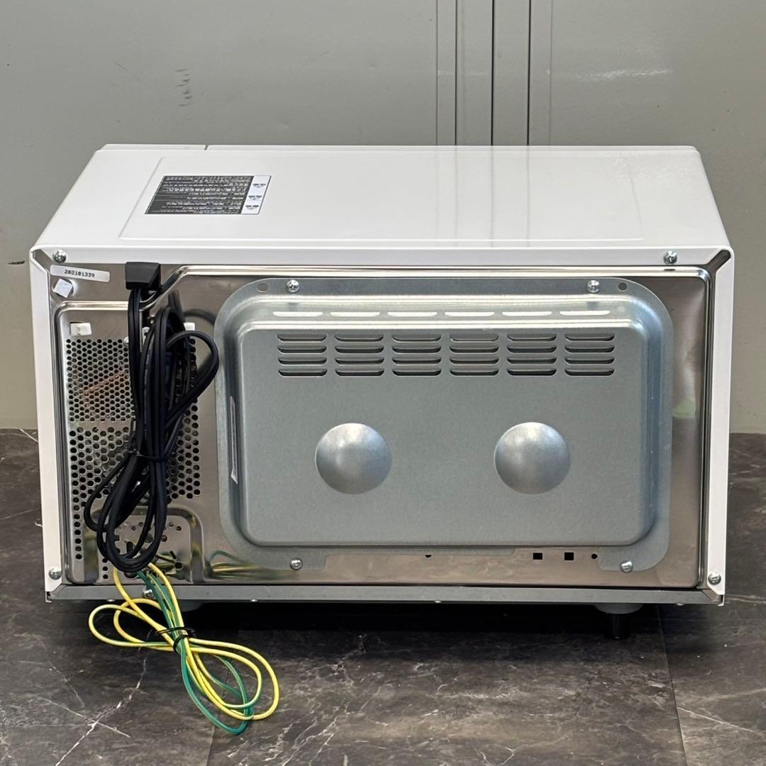 ◯送料込！2021年製 TWINBIRD フラット電子レンジ　おしゃれ ホワイト