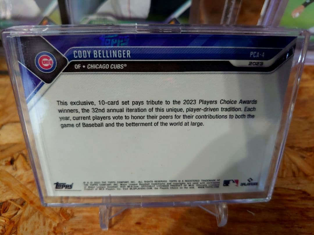 【ブルーパラレル】topps now コーディ・ベリンジャー MLB