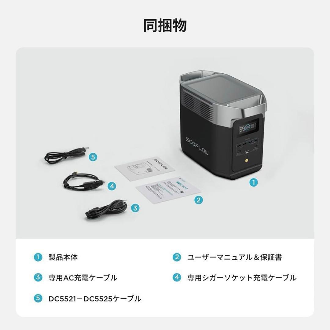 [新品] Ecoflow Delta 2 エコフロー デルタ 2