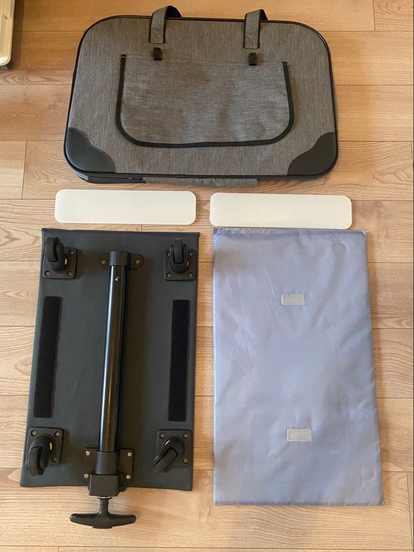 SunRuck ペットキャリー ハンドル付2way SR-PCR01 グレー美品