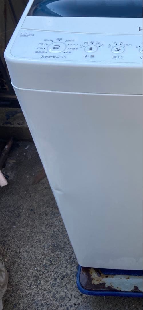 H680 Haier 2019年製 全自動洗濯機 5.5kg ホワイト