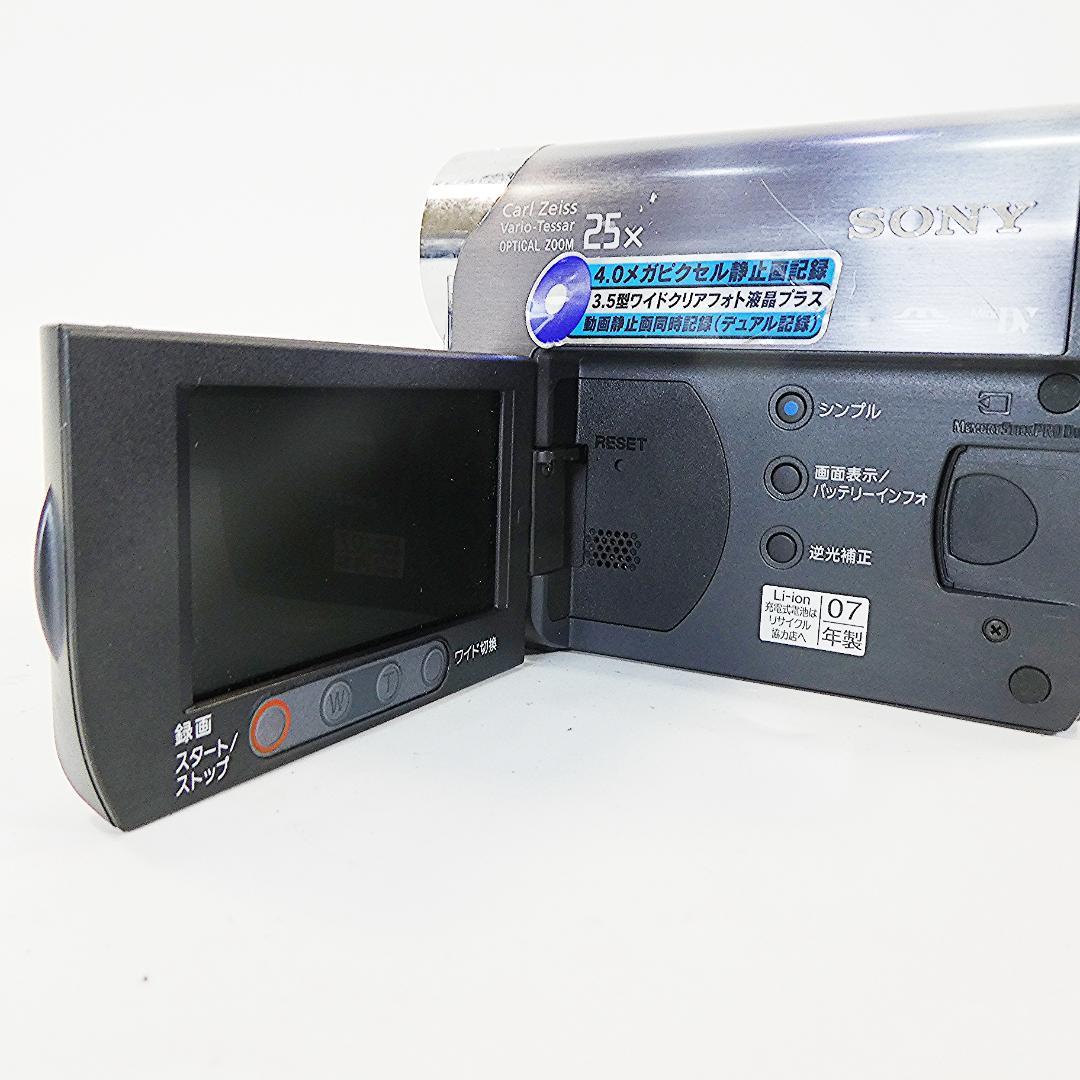 ソニー DCR-HC48【動作良好】MiniDVビデオカメラ　ダビングに最適‼