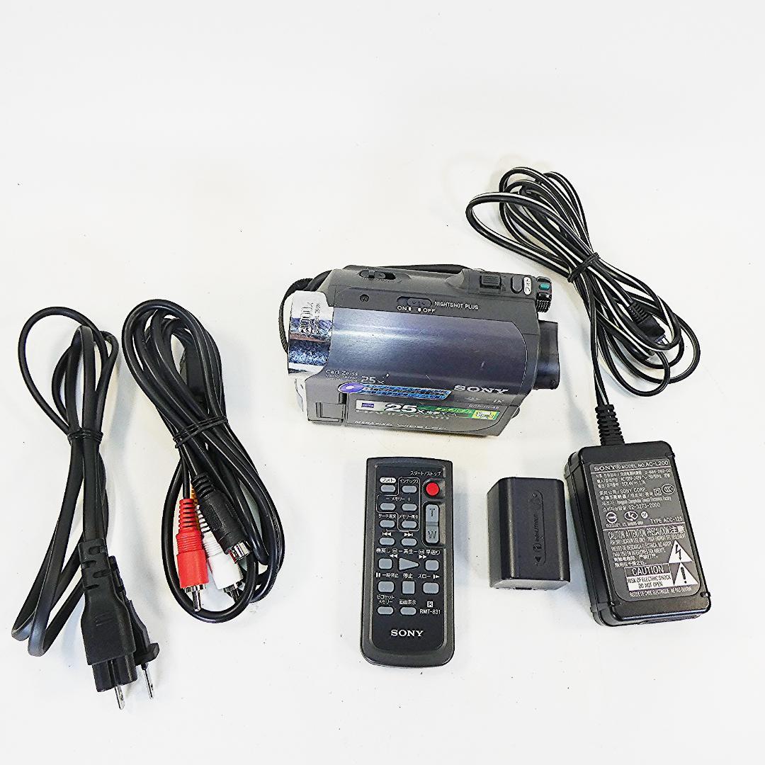 ソニー DCR-HC48【動作良好】MiniDVビデオカメラ　ダビングに最適‼