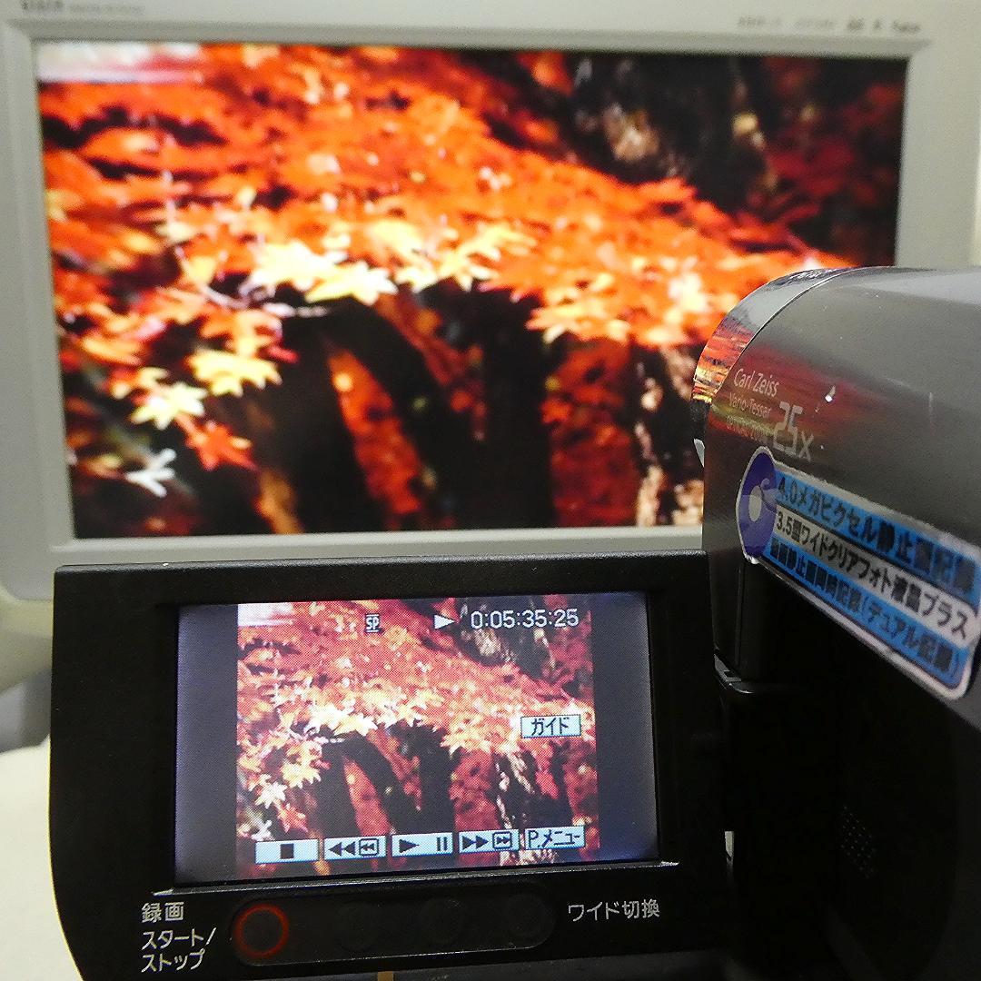 ソニー DCR-HC48【動作良好】MiniDVビデオカメラ　ダビングに最適‼