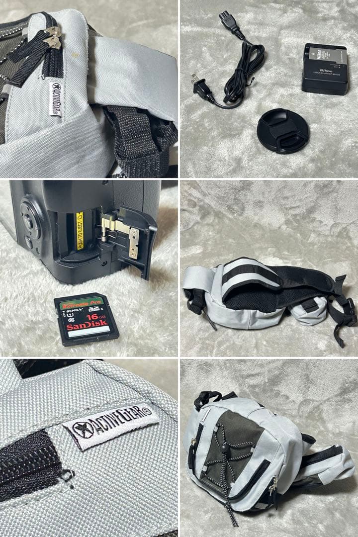 【動作品　美品】Nikon D3000 レンズキット　シャッター回数:2172