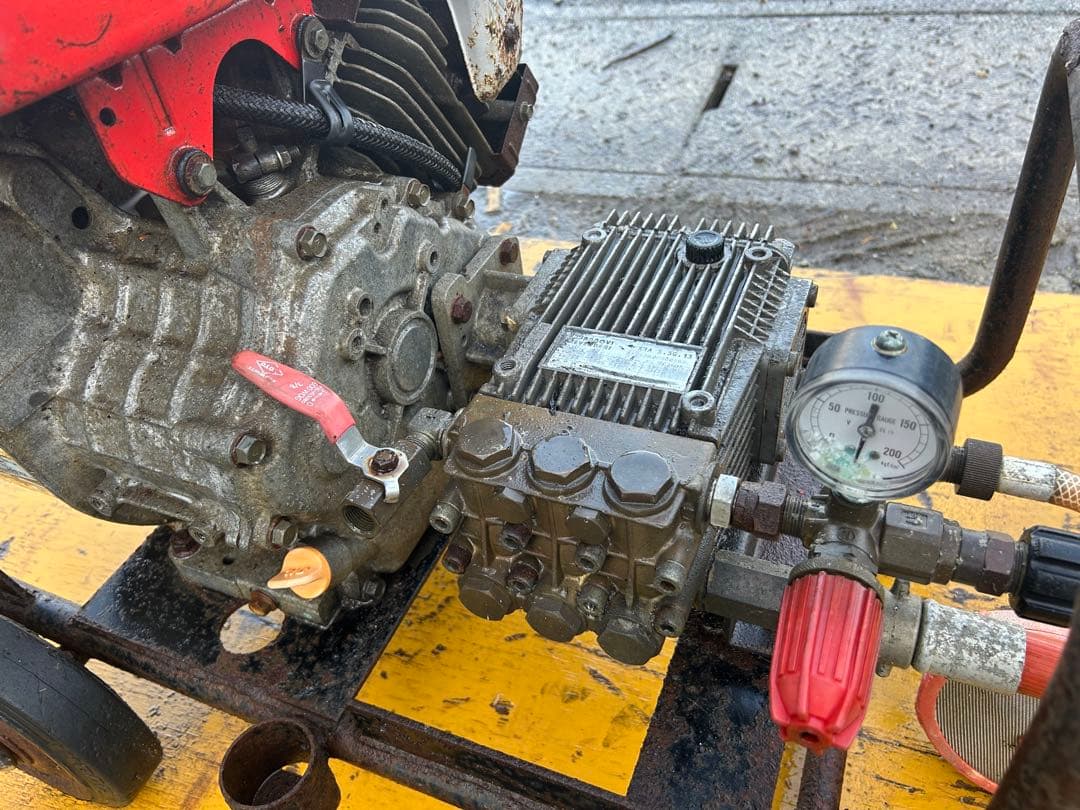 宮崎　スーパー工業　エンジン　高圧洗浄機　SEC-2109 動力噴霧機 動画有