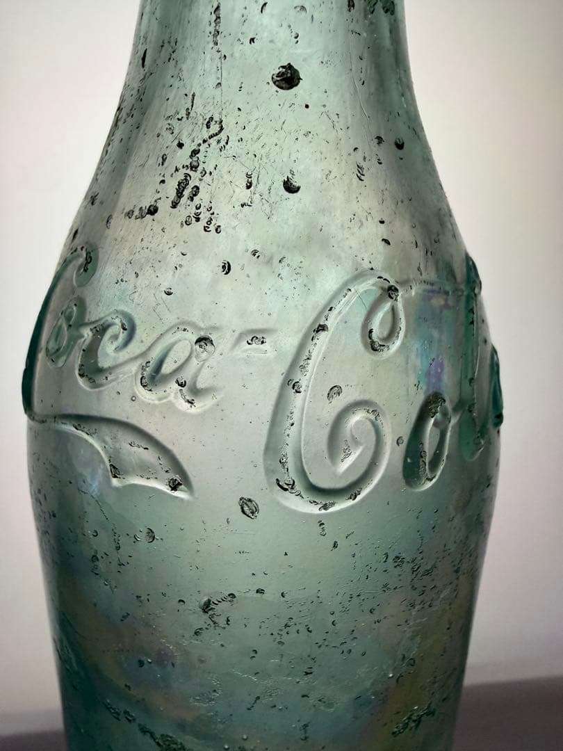 E18 訳あり 説明文要確認:秘蔵品1900-10年代 コカコーラ ボトル 瓶