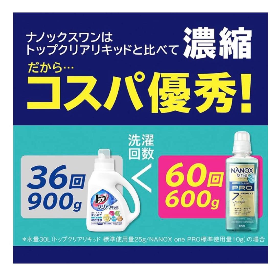 ナノックスワンプロ本体600g×4個＋詰め替え1010g×4袋