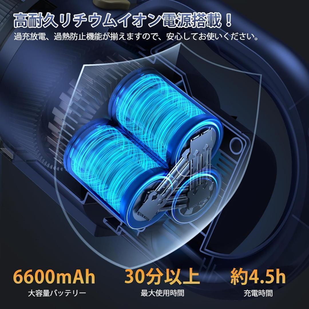 コードレス掃除機 スティック型 軽量 静音設計 床モップ一体型 33000Pa