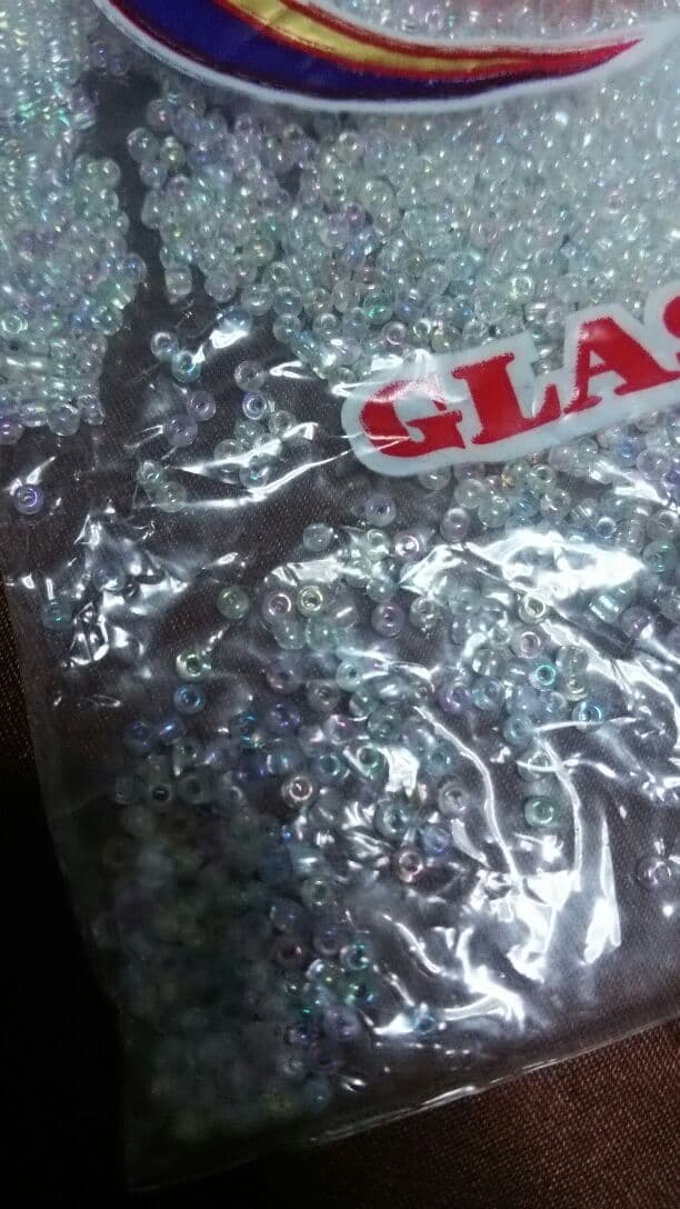 グラスビーズ450g3パック ☆丸小