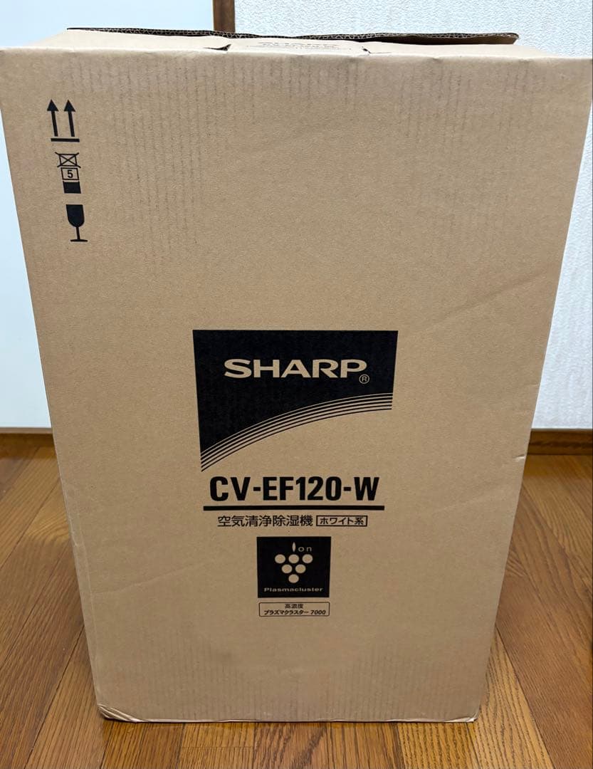 SHARP CV-EF120-W 空気清浄除湿機