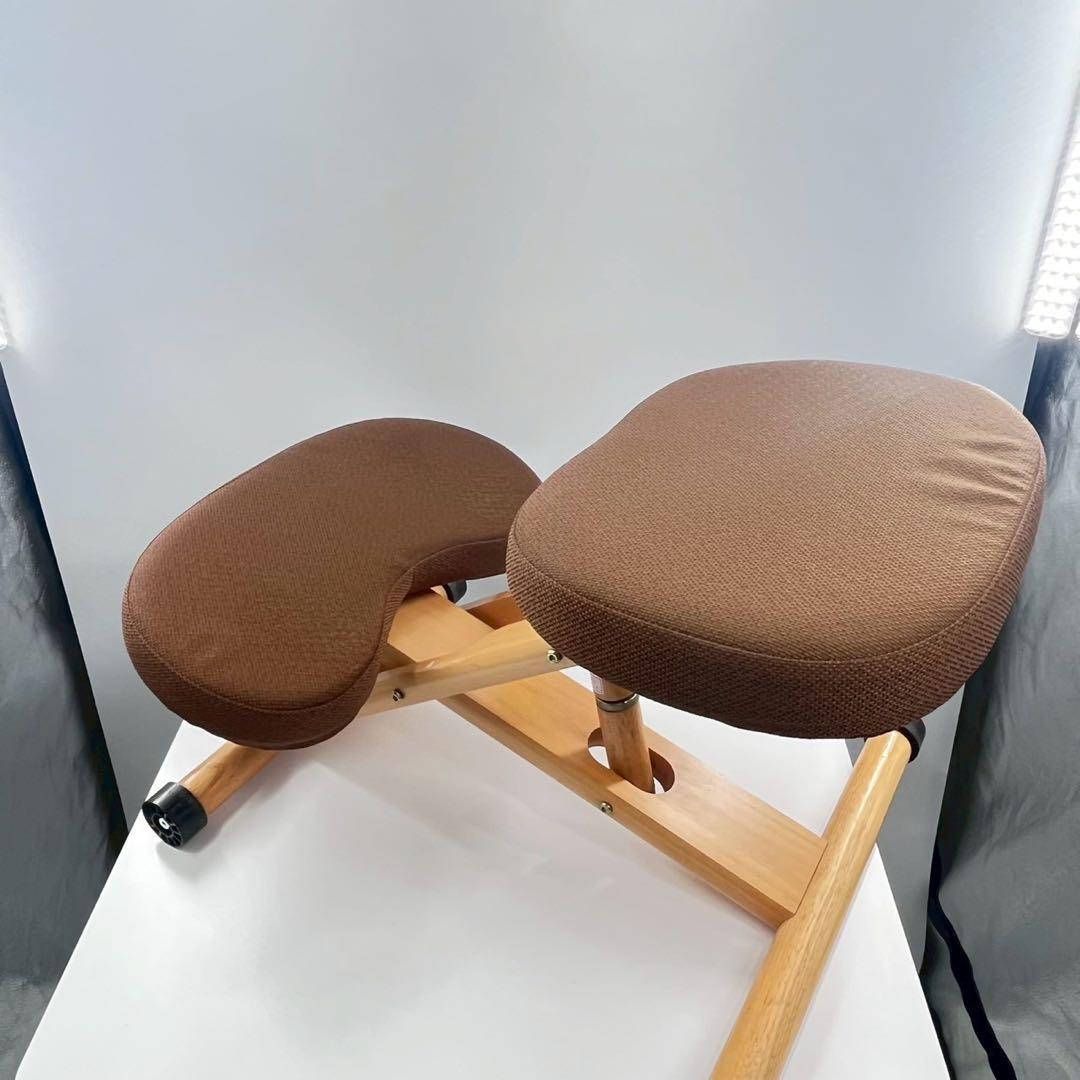 美品 宮武製作所 プロポーションチェア 補助付 バランスチェア
