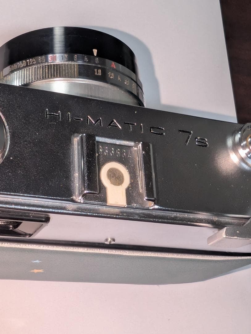 【完動品】minolta hi matic 7s 貼り革リメイク