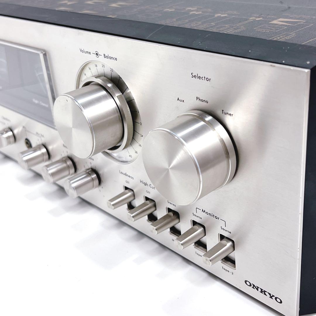 【希少・動作品】 ONKYO A-6000 プリメインアンプ　音出し確認済み