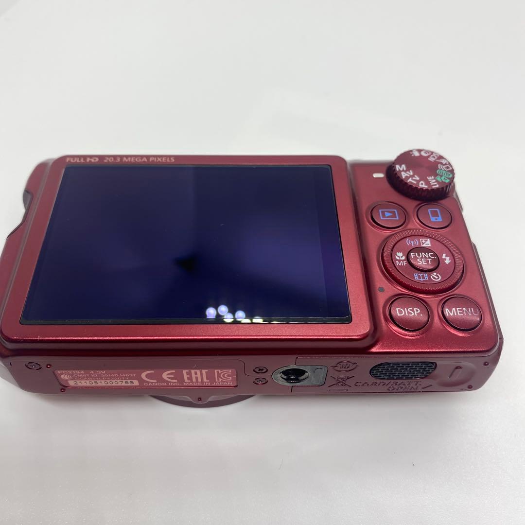 Canon SX710 HS レッド 動作確認済 バッテリー2個セット