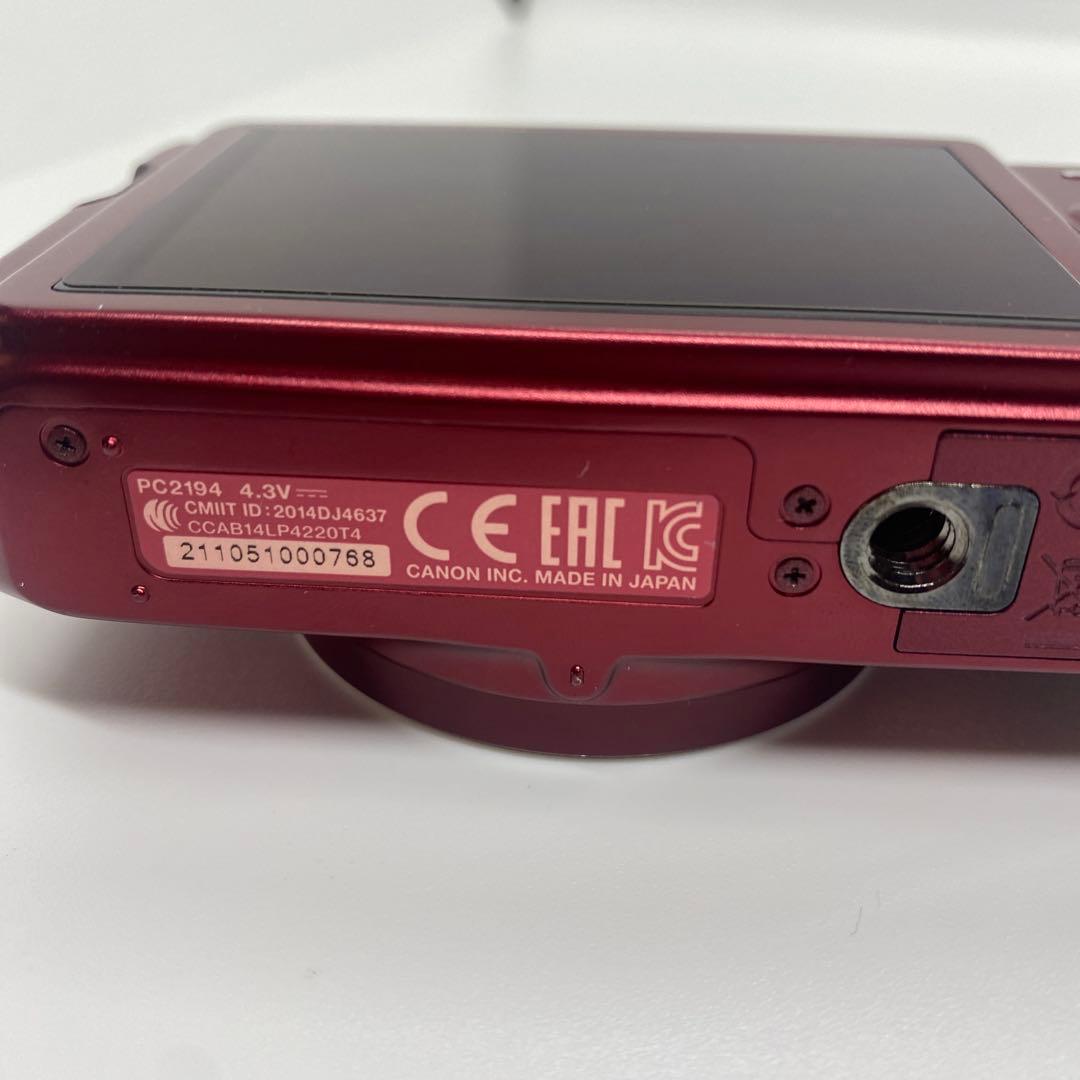 Canon SX710 HS レッド 動作確認済 バッテリー2個セット