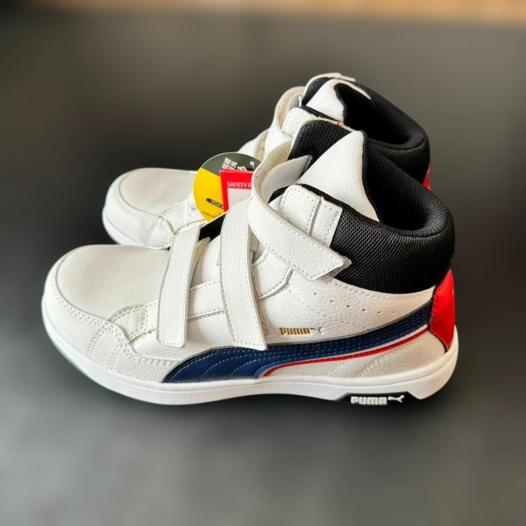 PUMA SAFETY エアツイスト2.0ミッドH&L ホワイト 27.0cm