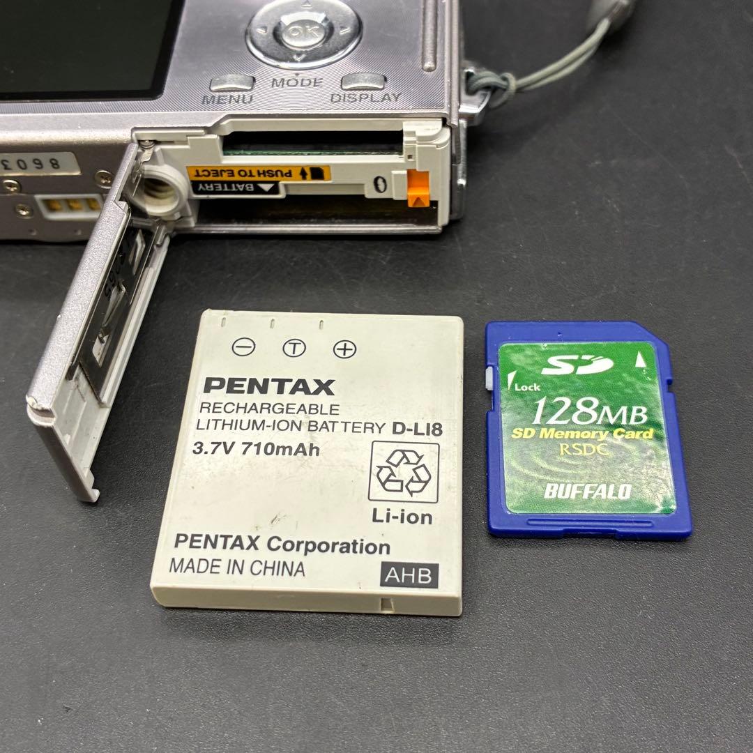 【PENTAX コンデジ】Optio S5i ペンタックス　動作OK
