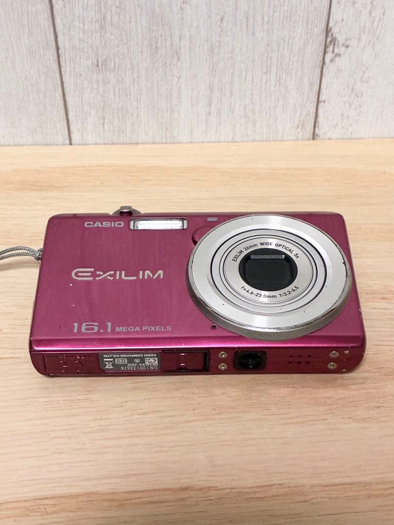 【稼働品 箱付き】CASIO EXILIM EX-ZS12 コンデジ ピンク