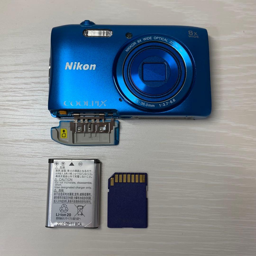 Nikon COOLPIX s3600 コバルトブルー