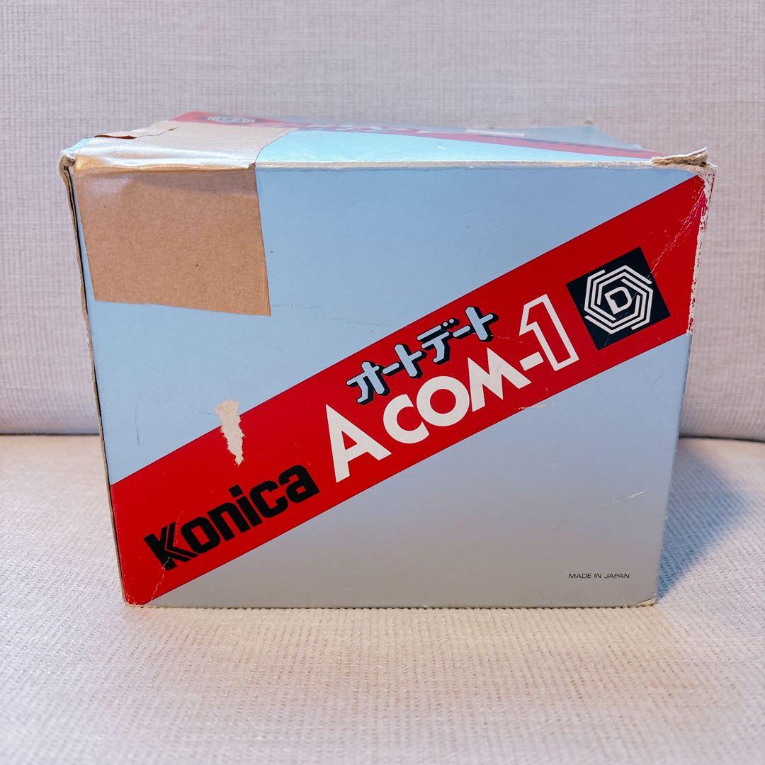 【Konica】 Acom-1 フィルム 一眼レフ カメラ レトロ 箱あり