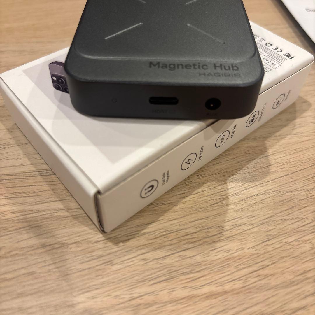 Hagibis 磁気USB Cハブ Magsafe付き