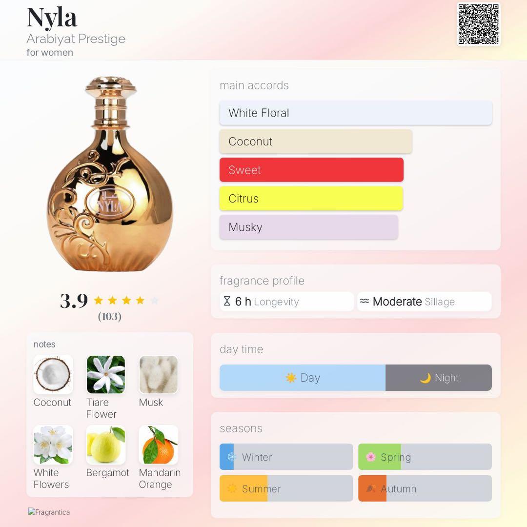 ARABIYAT Prestige Nyla 香水(女性用)