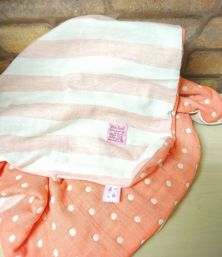 専用❤みかん＊気まぐれ特価⭐ふわとろ８重ガーゼ❤特大ブランケット❤アプリコット