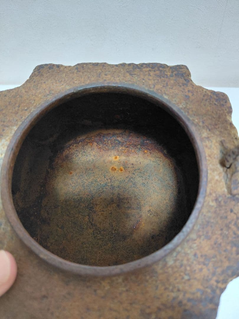 龍文堂の鉄瓶　茶道具