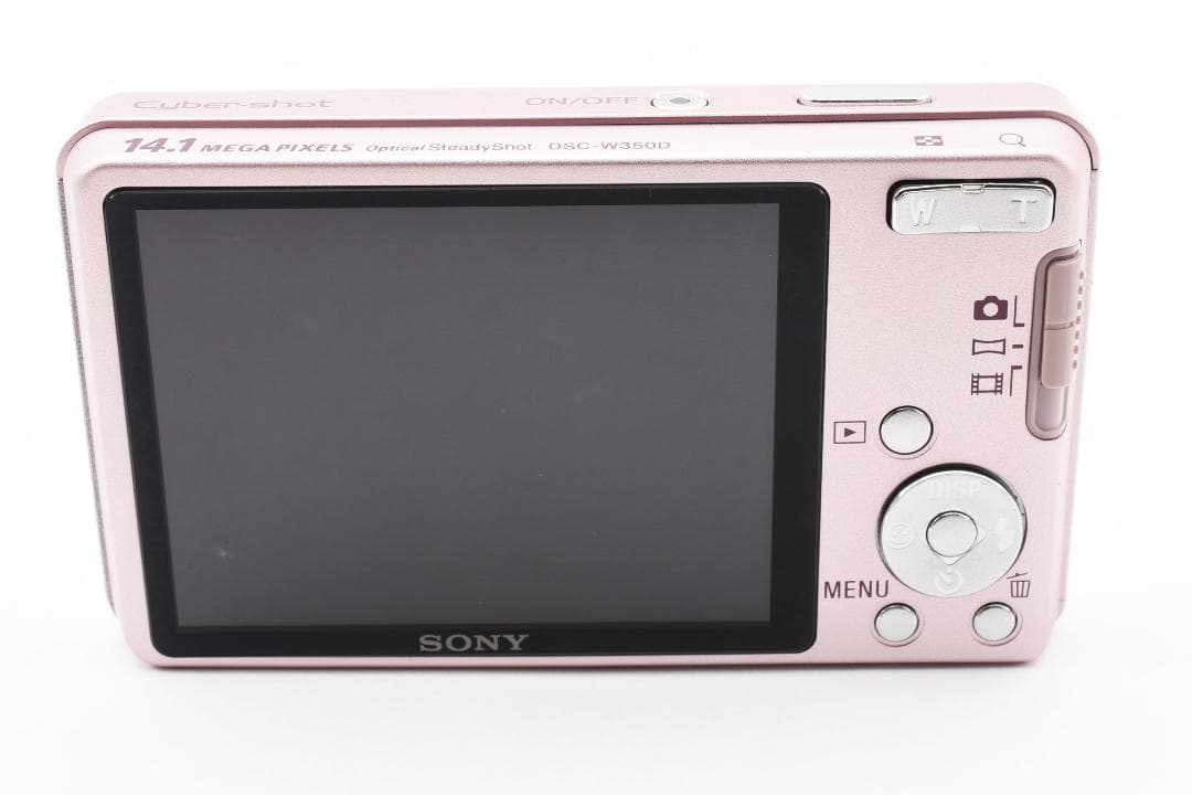 【希少】SONY サイバーショット DSC-W350D ジュエルピンク