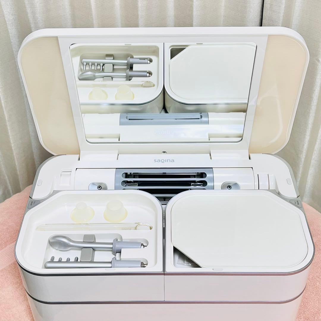 美品 サキナ 美顔器 ビジュー フヨウサキナ スチーマー