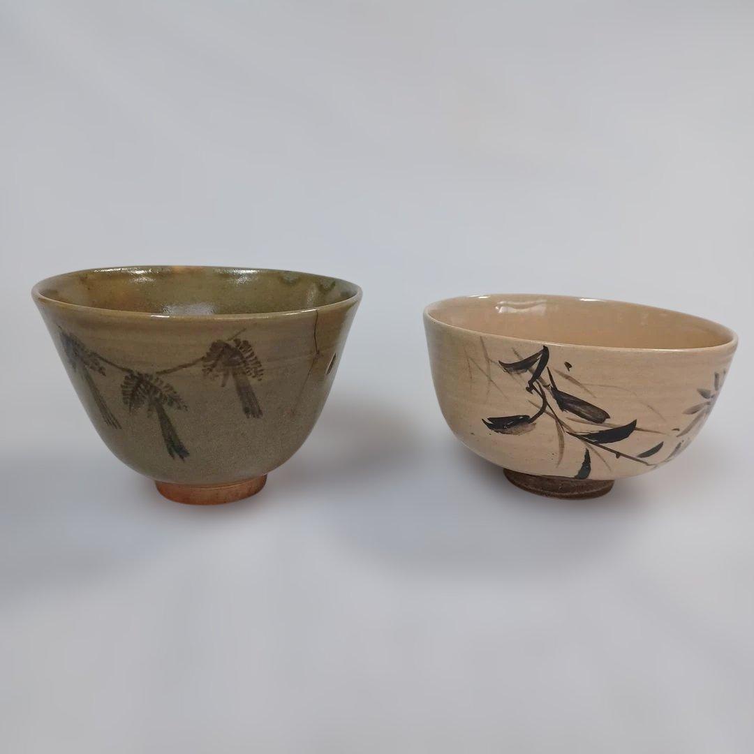 むしあけ茶碗二点
