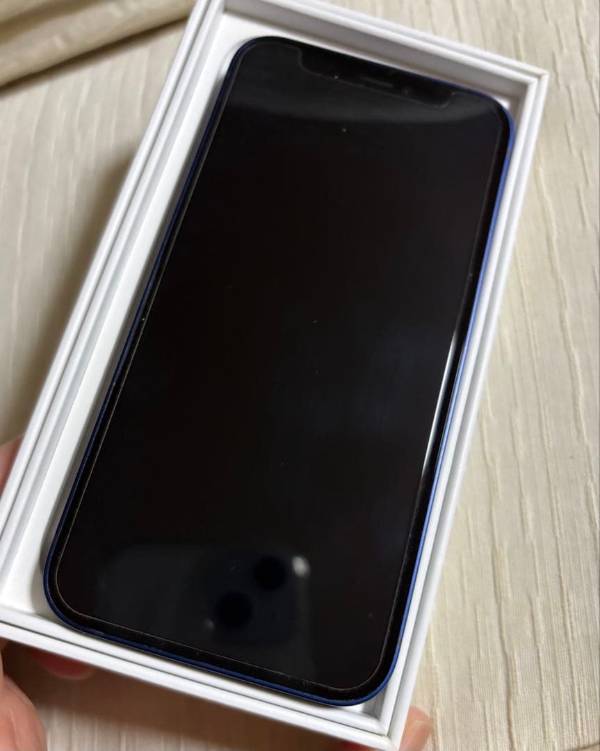 Apple iPhone 12 mini 青 本体