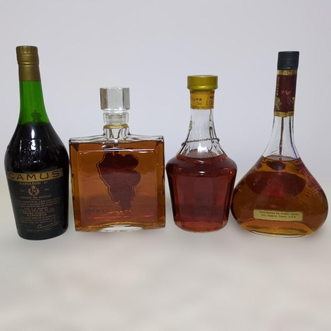 フランス産　ブランデー各種　750ml　40%　4本セット　未開栓