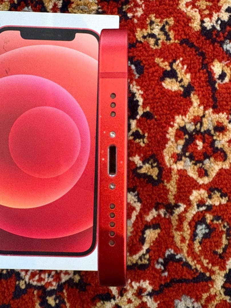 Apple iPhone 12 レッド RED 128GB 本体 箱あり ケース