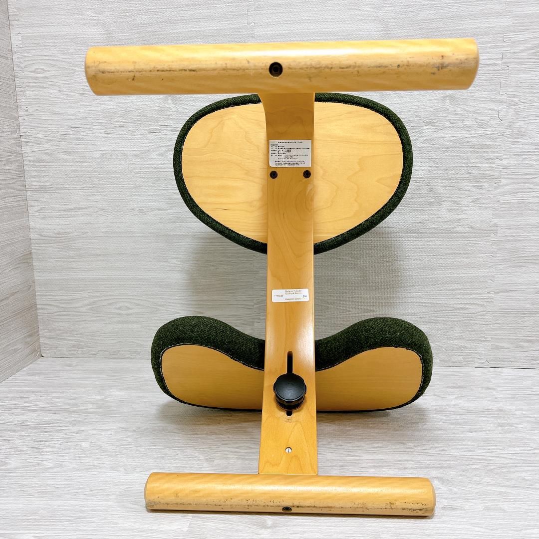 【良品✨送料無料】バランスイージー チェア グリーン バランスラボ