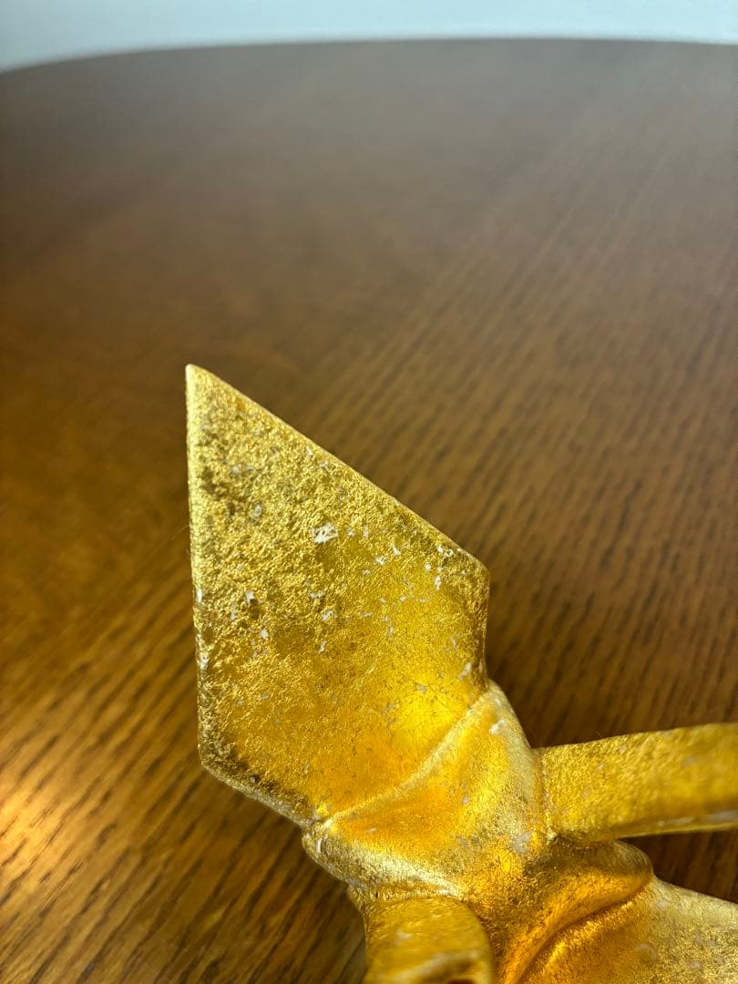 澤村陶哉造　金砂子　折鶴　紅白