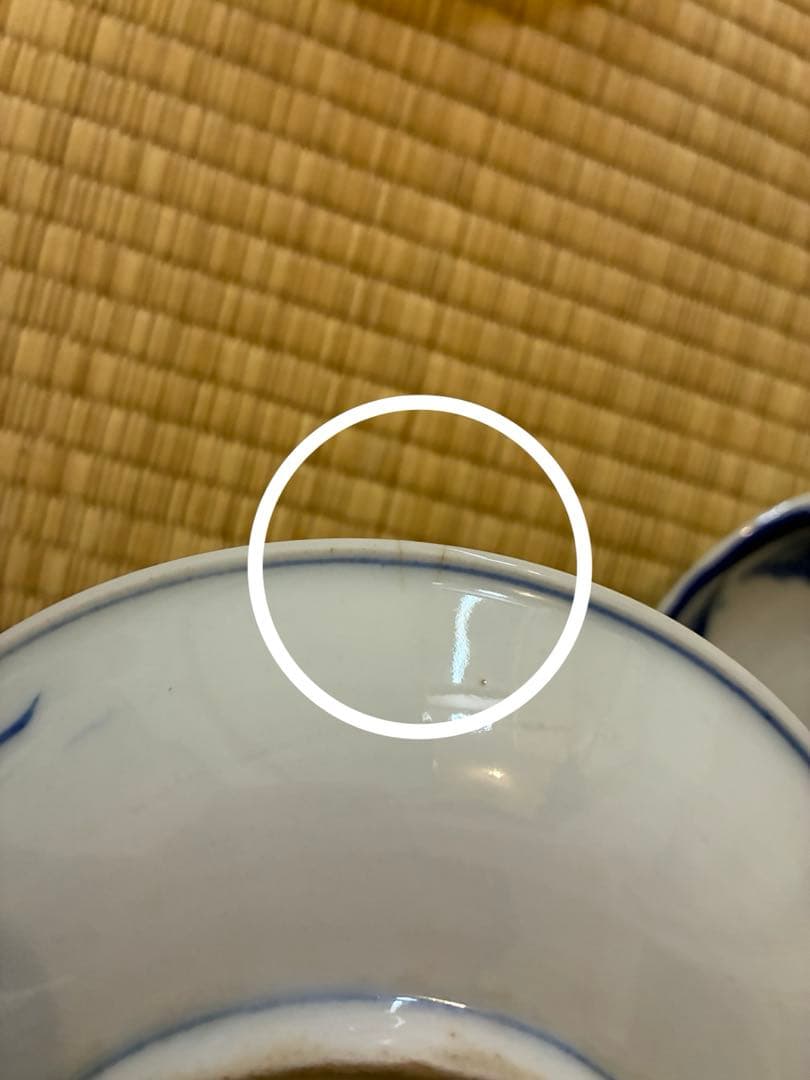 【8枚セット】ヒビあり 明治骨董 なます皿 金継ぎ用